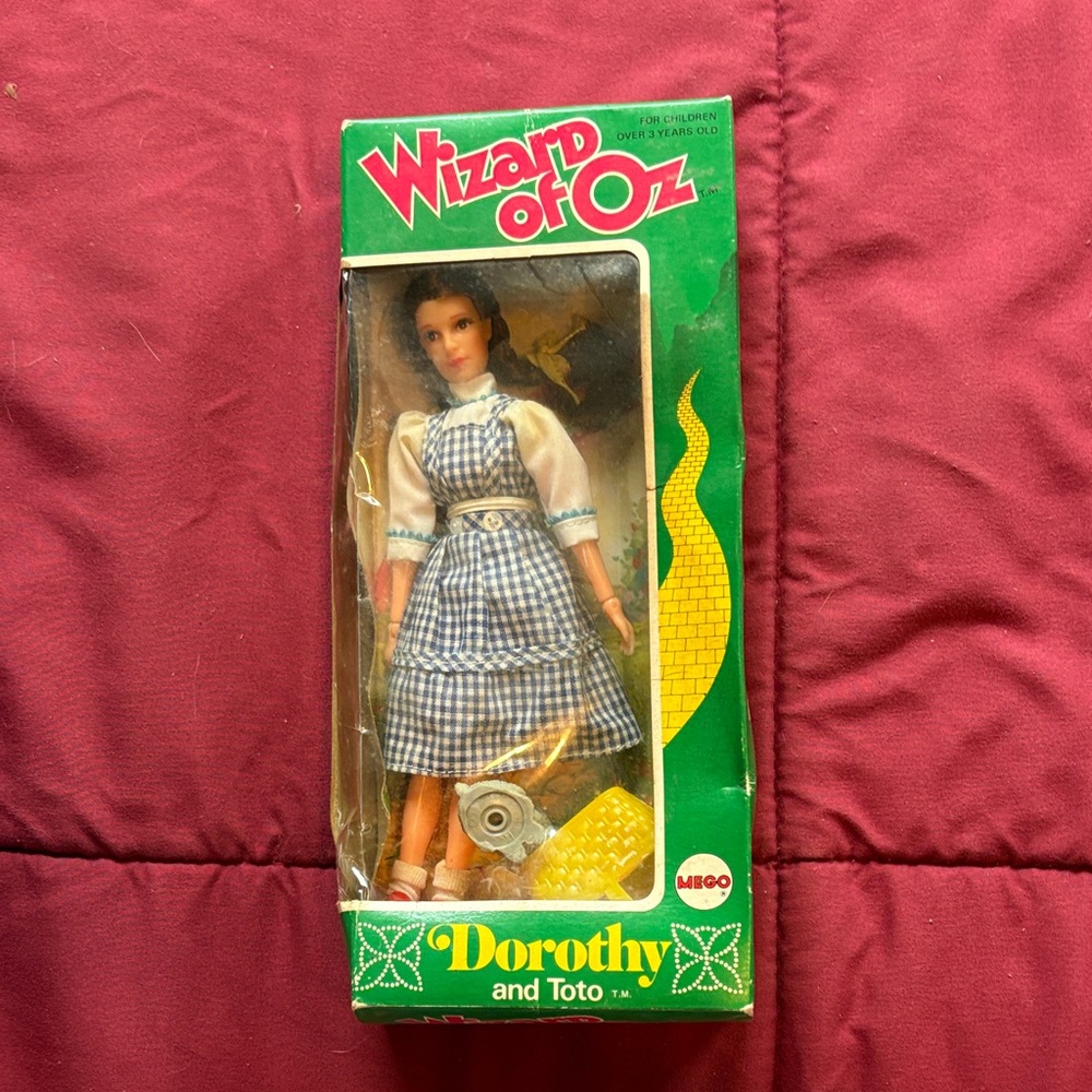 1974 Mego Wizard of Oz Dorothy and Toto Doll